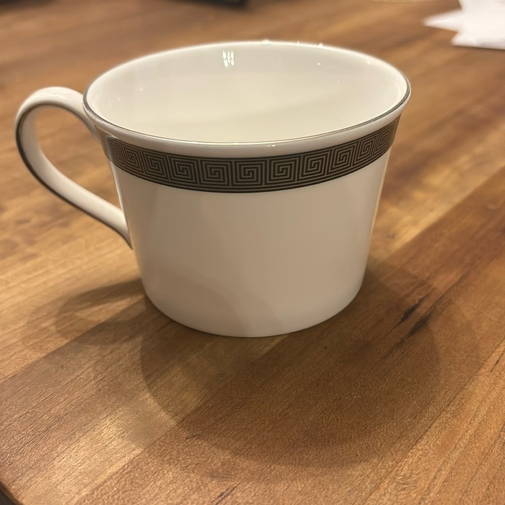 Metropolis, Wedgewood bone, China, teacup and saucer